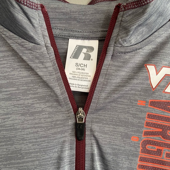 VT Quarter Zip Long-sleeve Shirt - Picture 3 of 4